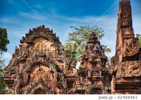Banteay Srei or Banteay Srey Temple site among the 62488461