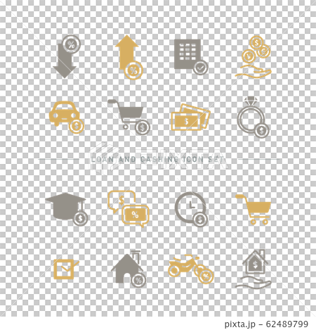 FINANCE ICON SET 62489799