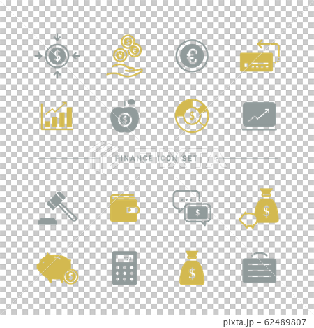 FINANCE ICON SET 62489807