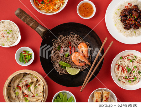 Assorted Chinese dishes Assorted Chinese dishes 62489980