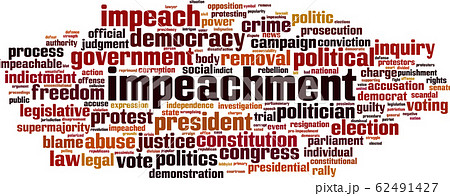 Impeachment word cloud 62491427