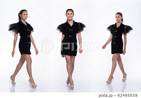 360 Full Length Snap Figure, Asian Business Woman 360 Full Length Snap Figure, Asian Business Woman 62493039