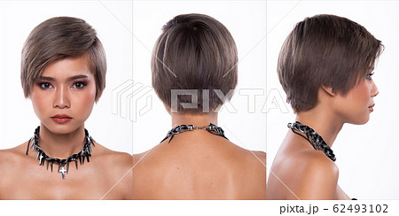 360 Portrait Snap Figure, Asian Woman wear Black 360 Portrait Snap Figure, Asian Woman wear Black 62493102