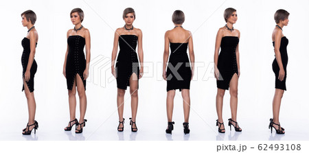 360 full length Snap Figure, Asian Woman wear 360 full length Snap Figure, Asian Woman wear 62493108