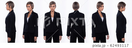 360 Portrait Snap Figure, Asian Business Woman 62493117