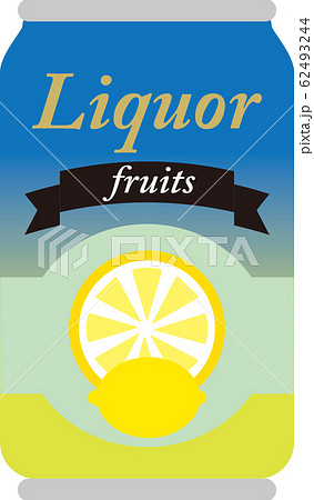 缶チューハイのイラスト素材 缶チューハイのイラスト素材