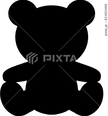 くま シルエットのイラスト素材 [62493489] - PIXTA