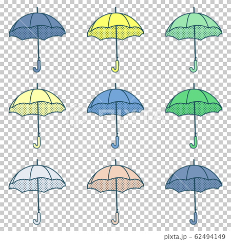 Illustration of umbrella Illustration of umbrella 62494149