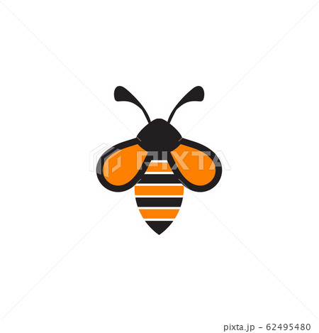Bee icon logo design vector template 62495480