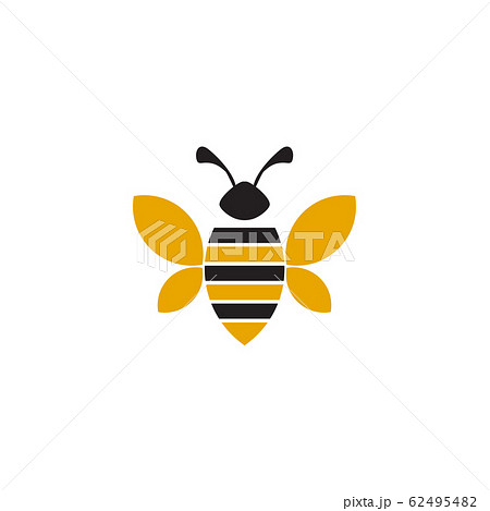 Bee icon logo design vector template 62495482