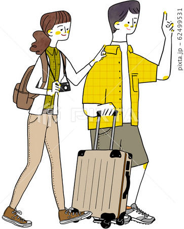 旅行カップル 夫婦 新婚旅行 旅行カップル 夫婦 新婚旅行 62499531