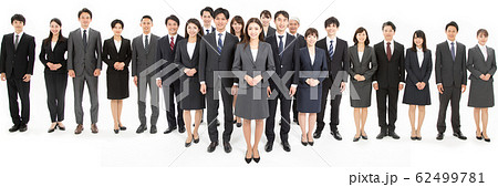 大人数　ビジネス　複数　大勢　多数 62499781