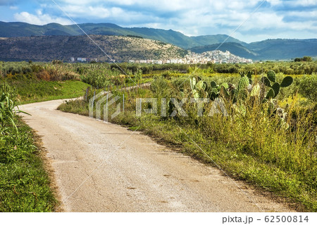 Landscape on Lake Varano Umbria Italy Landscape on Lake Varano Umbria Italy 62500814