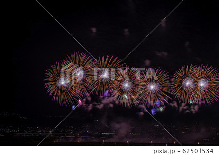 （山梨県）神明の花火 62501534