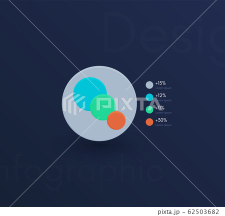 Vector graphic infographics. Template for creating 62503682