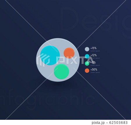 Vector graphic infographics. Template for creating 62503683