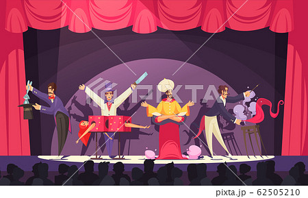 Circus Cartoon Illustration 62505210