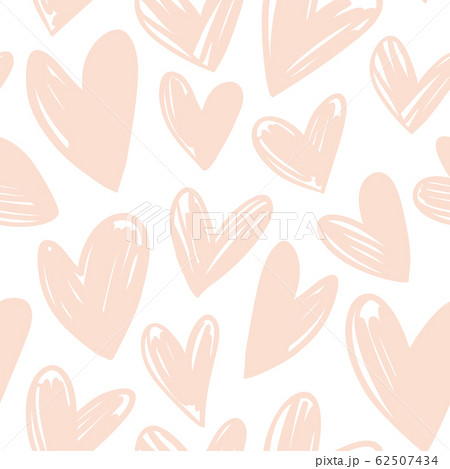 Abstract hearts simple pattern, seamless background Abstract hearts simple pattern, seamless background 62507434
