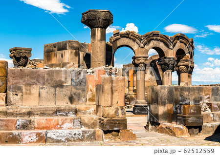 Zvartnots Cathedral in Armenia Zvartnots Cathedral in Armenia 62512559