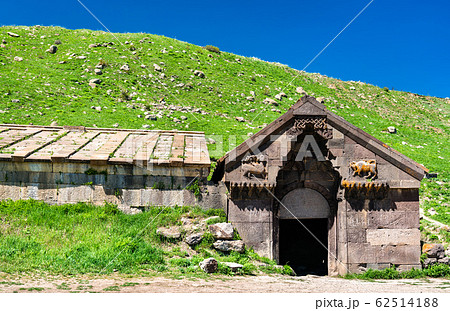 Orbelian Caravanserai at Vardenyats Mountain Pass in Armenia 62514188