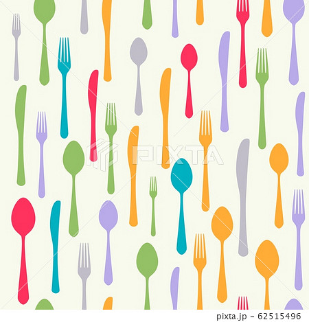 Cutlery icon seamless pattern. Cutlery icon seamless pattern. 62515496