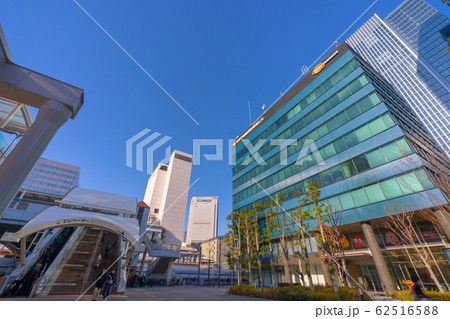 日本の東京都市景観 田町駅前の高層ビルなどを望む 日本の東京都市景観 田町駅前の高層ビルなどを望む 62516588