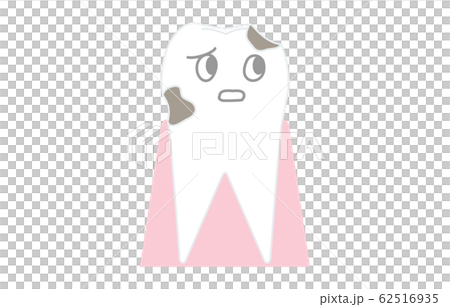 Progress of caries, caries reach dentin 62516935