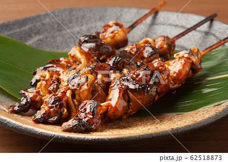 うなぎの肝の串焼き うなぎの肝の串焼き 62518873