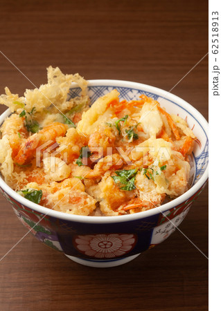 海鮮かき揚げ丼 62518913