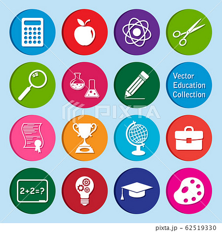 vector collection: set of education icons 62519330