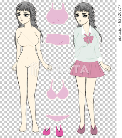 A stylish woman standing 62520277