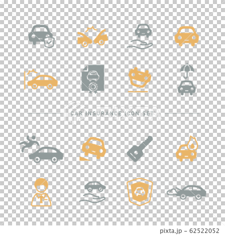 insurance, vehicle insurance, icon 62522052