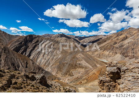 Manali-Leh highway in Himalaya Manali-Leh highway in Himalaya 62522410