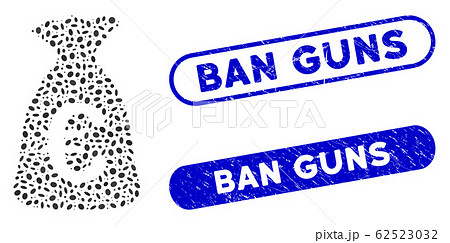 Ellipse Mosaic Euro Money Bag with Textured Ban Guns Watermarks Ellipse Mosaic Euro Money Bag with Textured Ban Guns Watermarks 62523032
