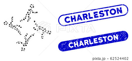 Elliptic Mosaic 4 Moving Men with Textured Charleston Watermarks Elliptic Mosaic 4 Moving Men with Textured Charleston Watermarks 62524402