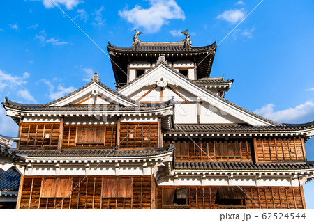 京都府 福知山城の天守閣  62524544