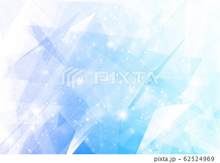 青イメージスクエアキラキラ 62524969