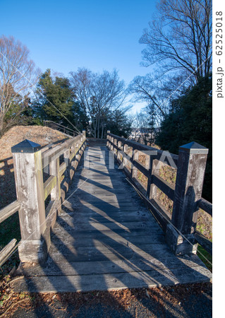 鉢形城跡　木橋　鉢形城公園　 62525018
