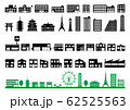 建物アイコンセット 62525563