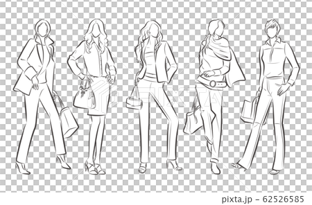 Women's fashion illustration Women's fashion illustration 62526585