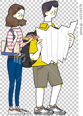 Travel map couple 62528576