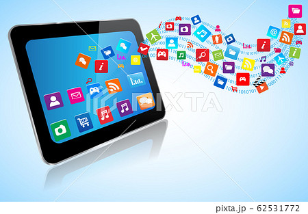Tablet PC with application 62531772