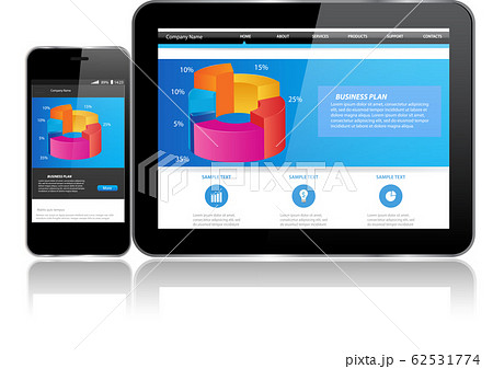Tablet and Smart phone 62531774