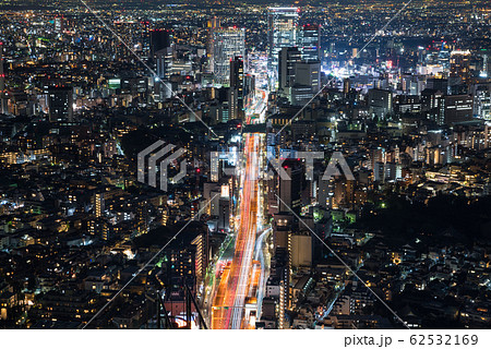 東京都の街並み夜景 都市夜景 (西麻布 南青山 渋谷 付近) 2020年2月 東京都の街並み夜景 都市夜景 (西麻布 南青山 渋谷 付近) 2020年2月 62532169