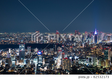 東京都の街並み夜景 都市夜景 (港区 新宿区 渋谷区 方面) 2020年2月 東京都の街並み夜景 都市夜景 (港区 新宿区 渋谷区 方面) 2020年2月 62532173