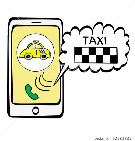 Vector doodle smartphone icon 62533835