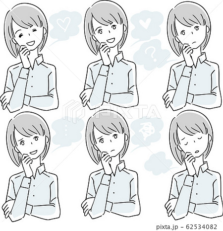 話を聞く人のイラスト素材