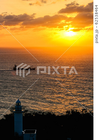 越前岬の夕暮れ 越前岬の夕暮れ 62538464