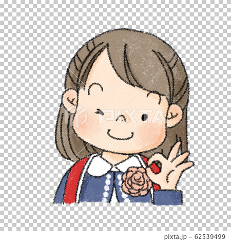 新生女學生表情OK(入學典禮服) 新生女學生表情OK(入學典禮服) 62539499