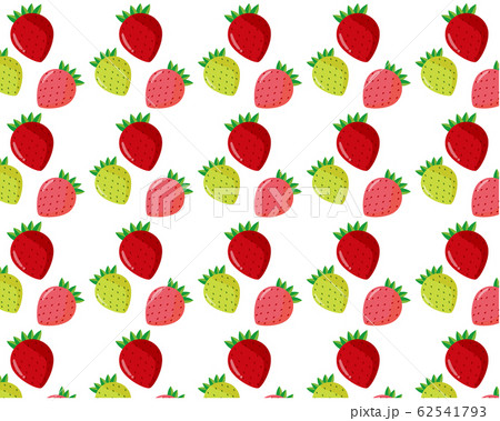 苺 ストロベリー 果物 背景 のイラスト素材